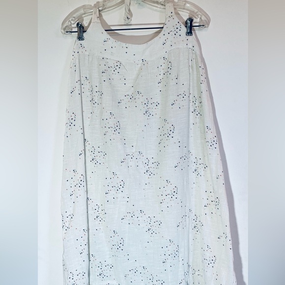 O' Neill Halter Maxi Dress Size Large 100% Cotton With Speckle Print - Picture 7 of 9